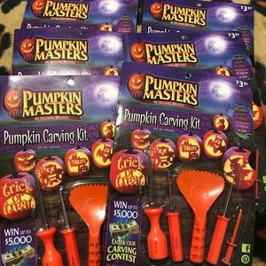 Pumpkin carving kit